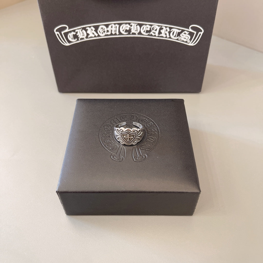 Martin Graham ring in polished metal-tone – main product view