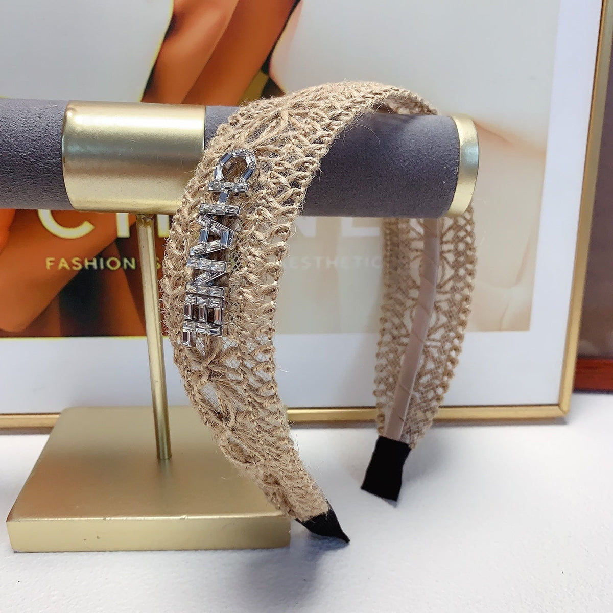 Martin Graham hair accessory in polished metal-tone – main product view