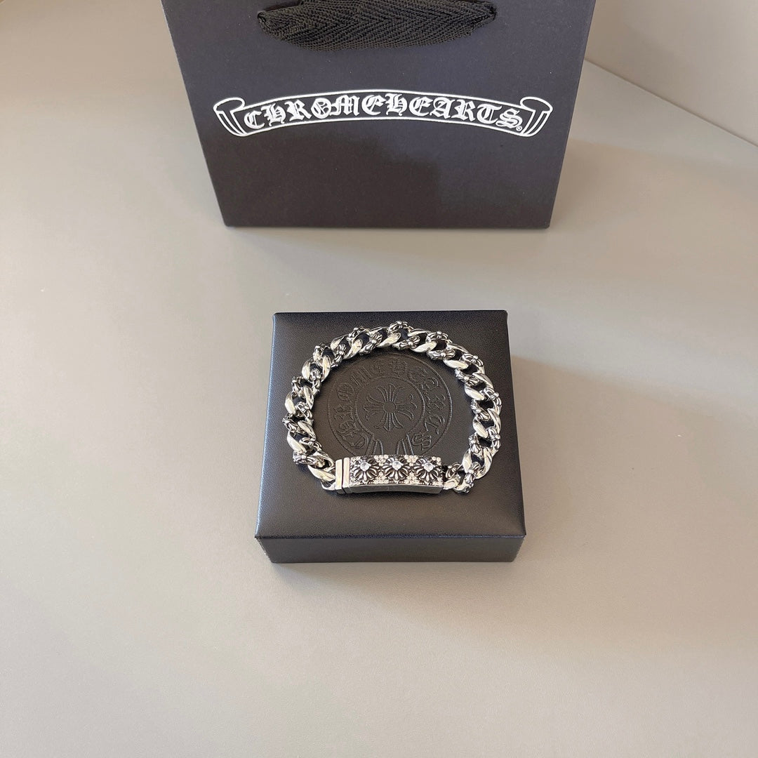 Martin Graham bracelet in polished metal-tone – main product view