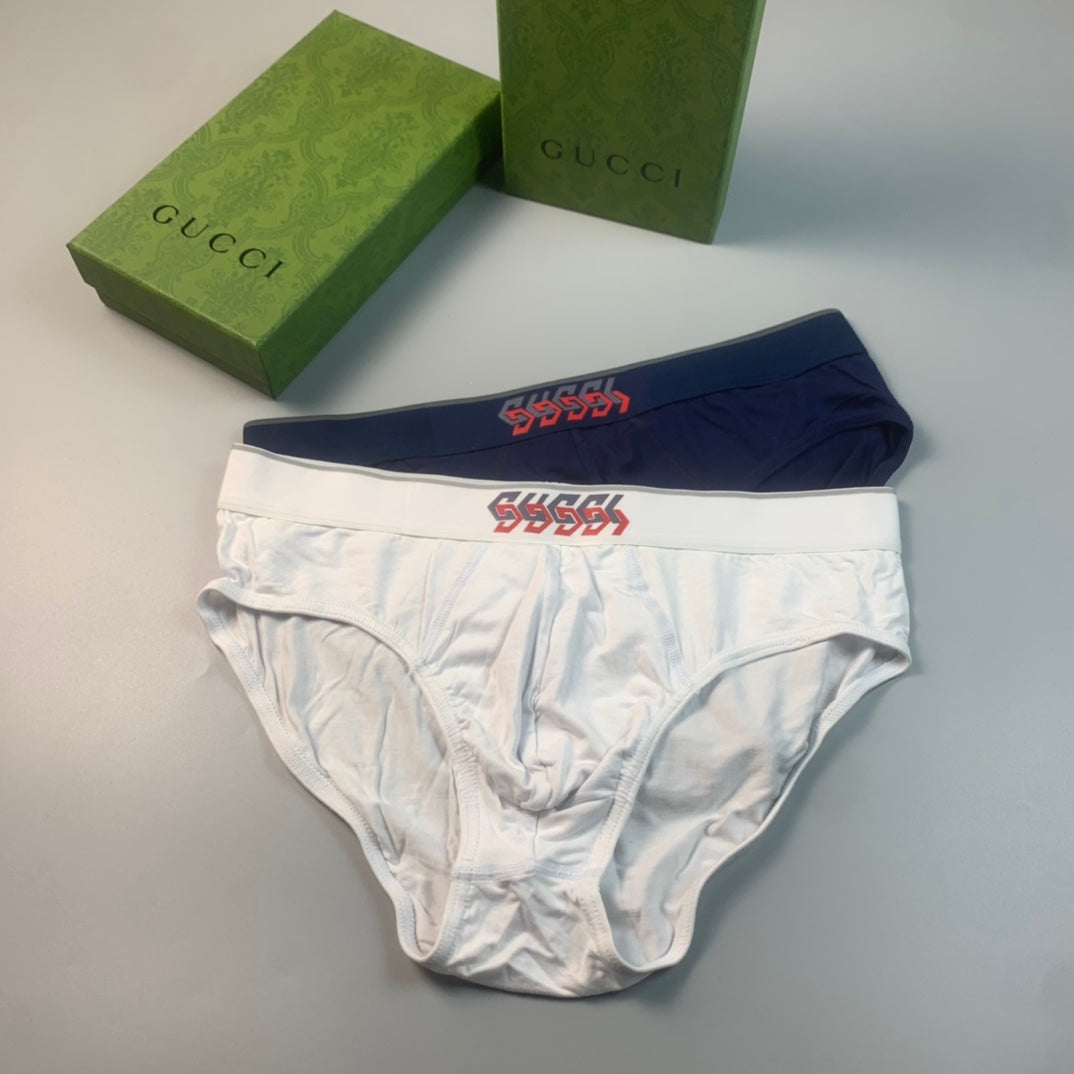 Gucci Embroidered Waistband Men's Briefs - Assorted Set