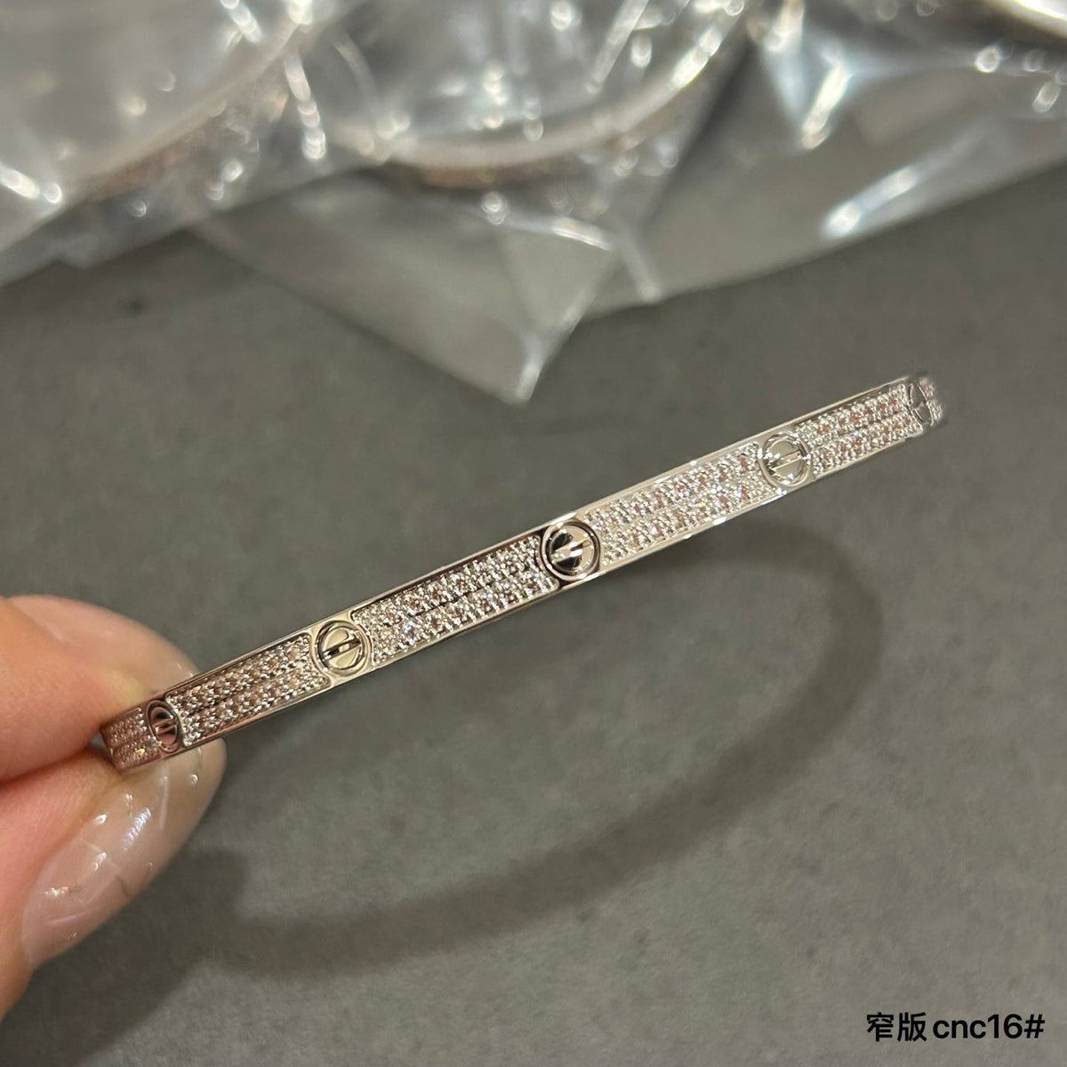 Martin Graham bracelet in polished metal-tone – main product view
