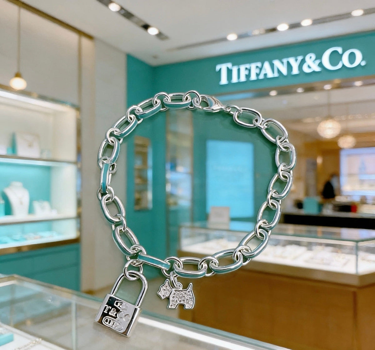 Martin Graham bracelet in polished metal-tone – main product view