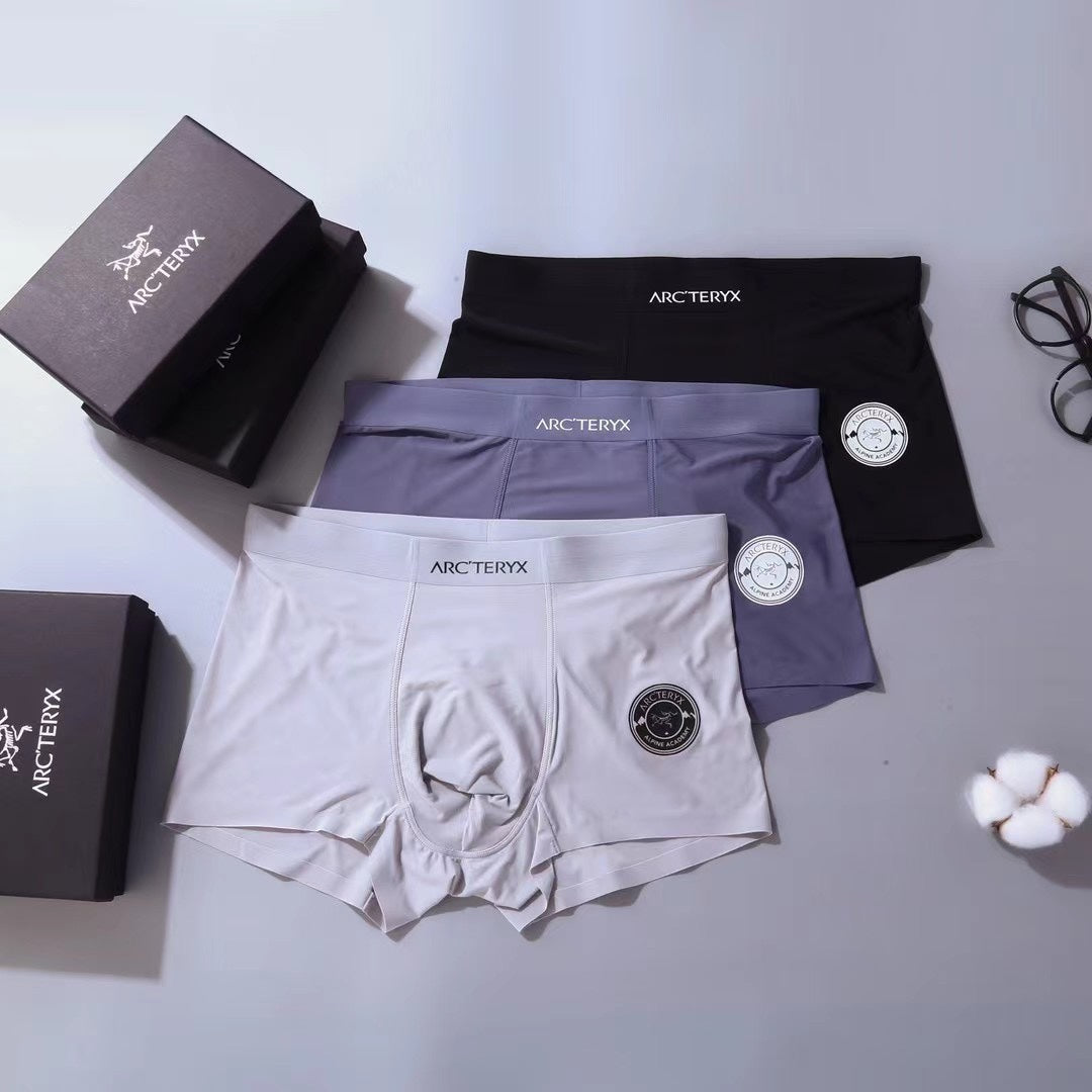 Arc'teryx Patch Detail Men's Trunk Underwear - 3-Piece Box