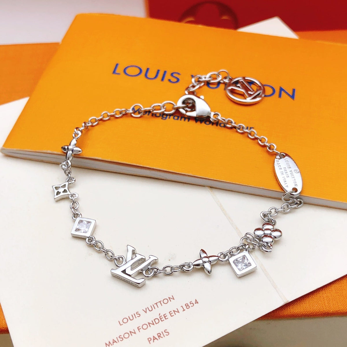 Martin Graham bracelet in polished metal-tone – main product view