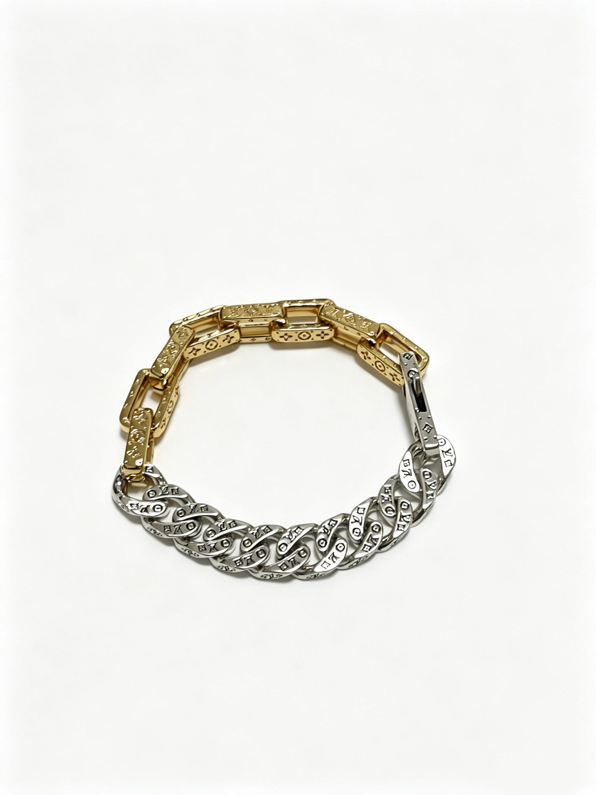 Martin Graham bracelet in polished metal-tone – main product view