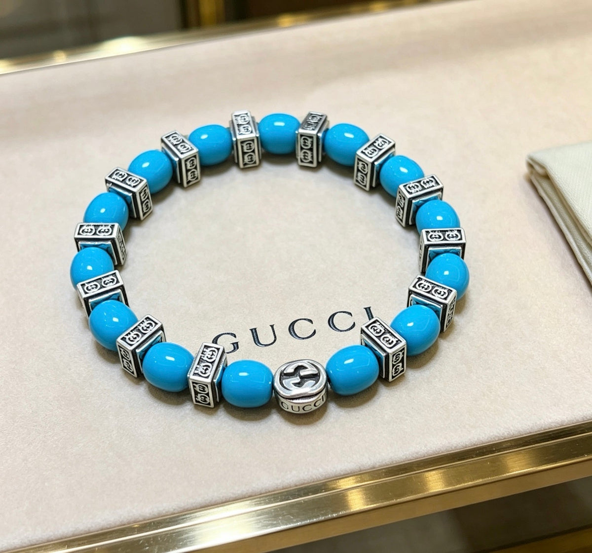 Martin Graham bracelet in polished metal-tone – main product view