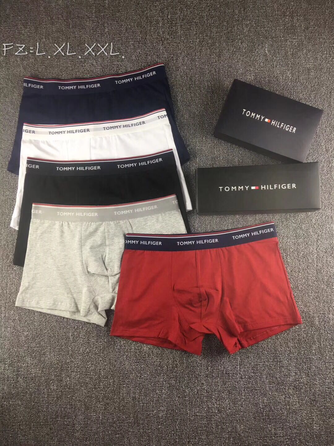 Tommy Hilfiger Classic Logo Boxer Briefs - Box of 3