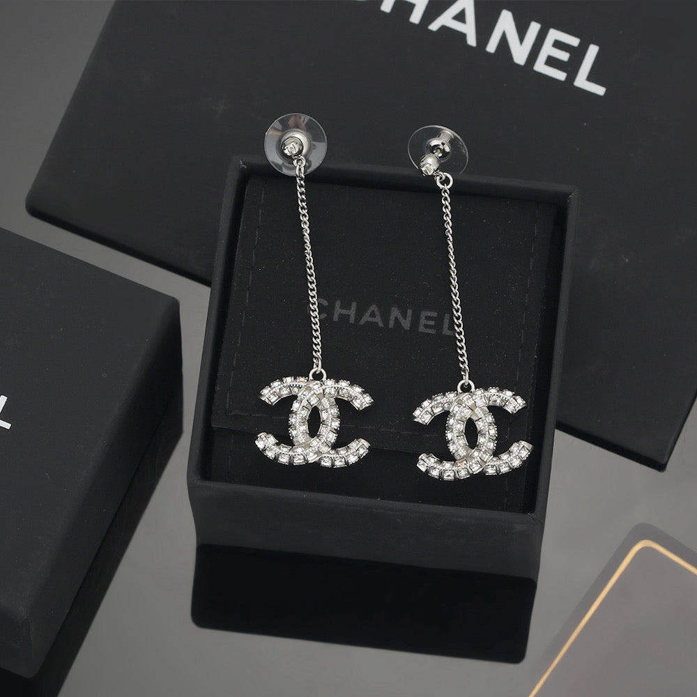 Martin Graham stud earrings in polished metal-tone – main product view