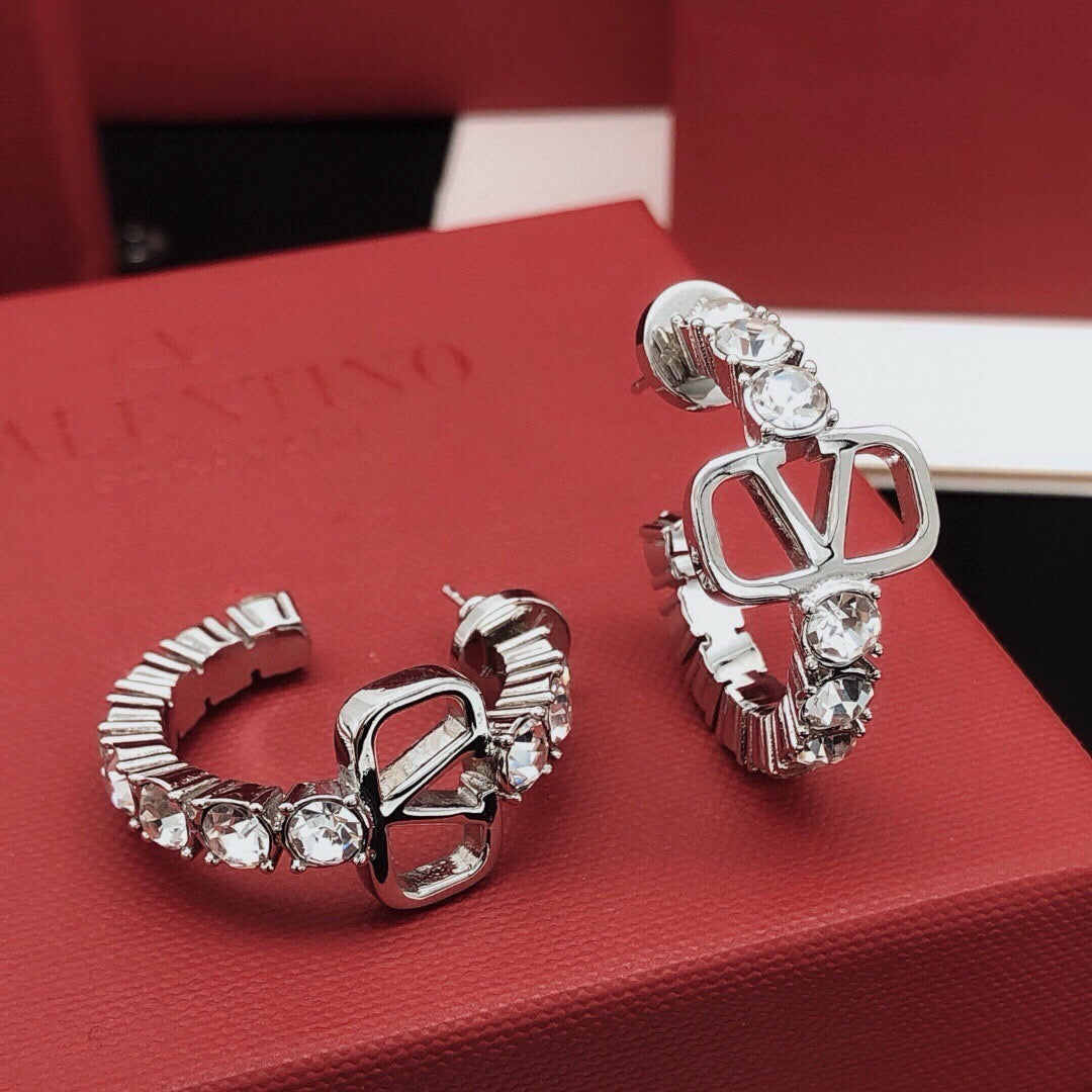 Martin Graham earrings in polished metal-tone – main product view
