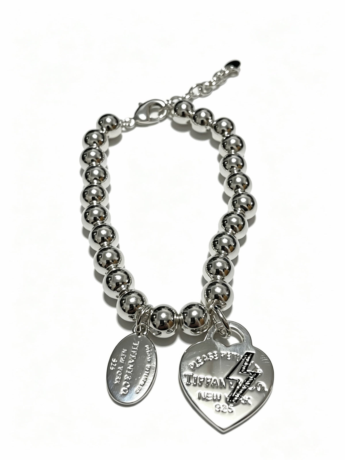 Martin Graham bracelet in polished metal-tone – main product view