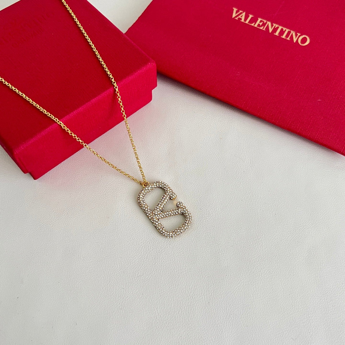 Martin Graham pendant necklace in polished metal-tone – main product view