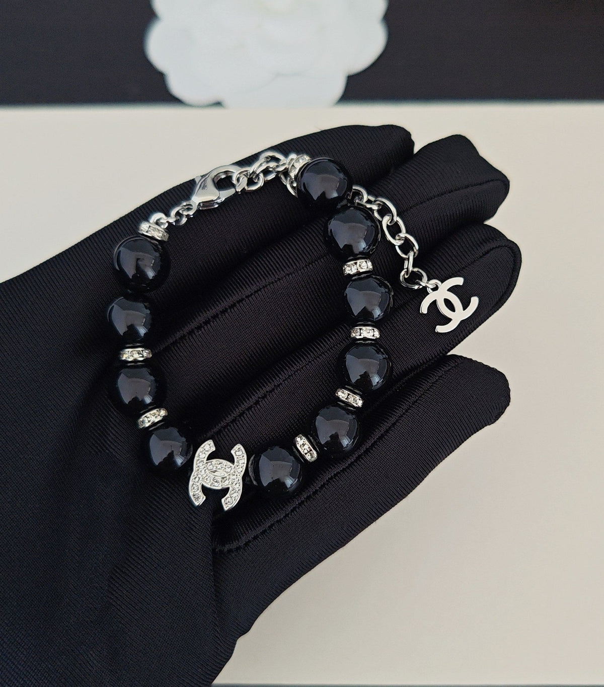Martin Graham bracelet in polished metal-tone – main product view
