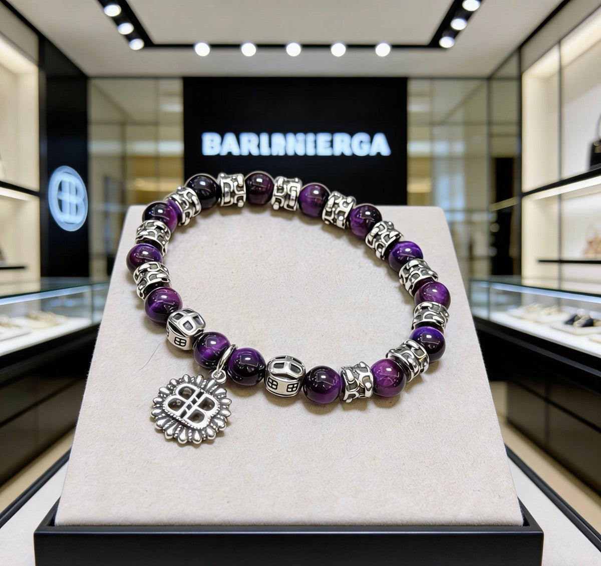 Martin Graham bracelet in polished metal-tone – main product view