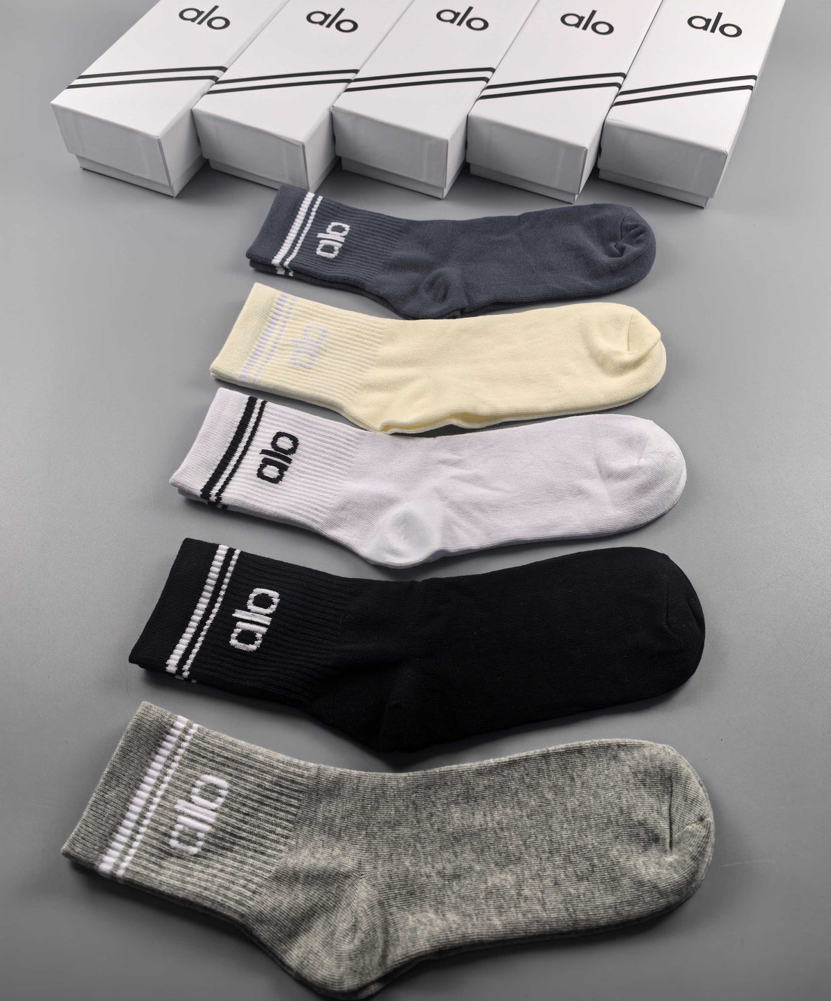 Alo Classic Ankle Socks - Assorted Set