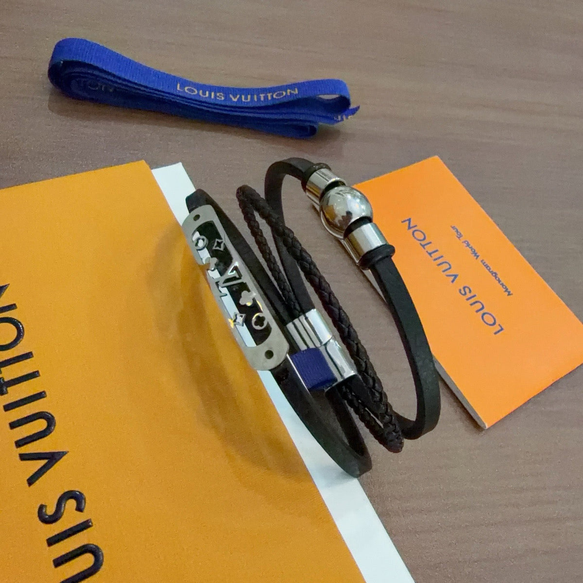 Martin Graham bangle in polished metal-tone – main product view