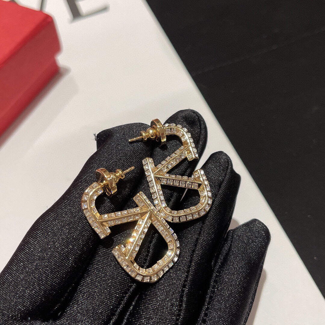 Martin Graham earrings in polished metal-tone – main product view
