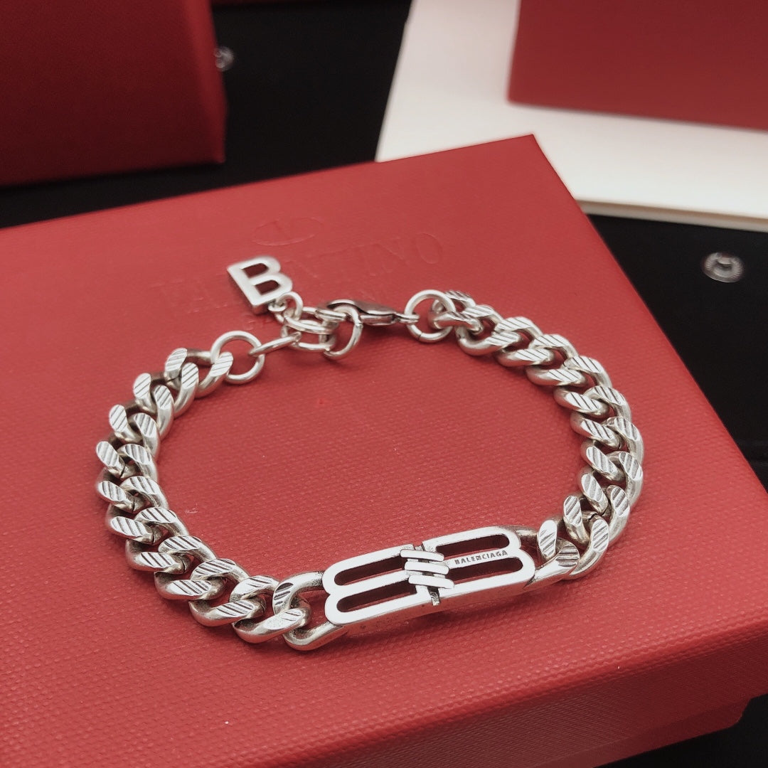 Martin Graham bracelet in polished metal-tone – main product view