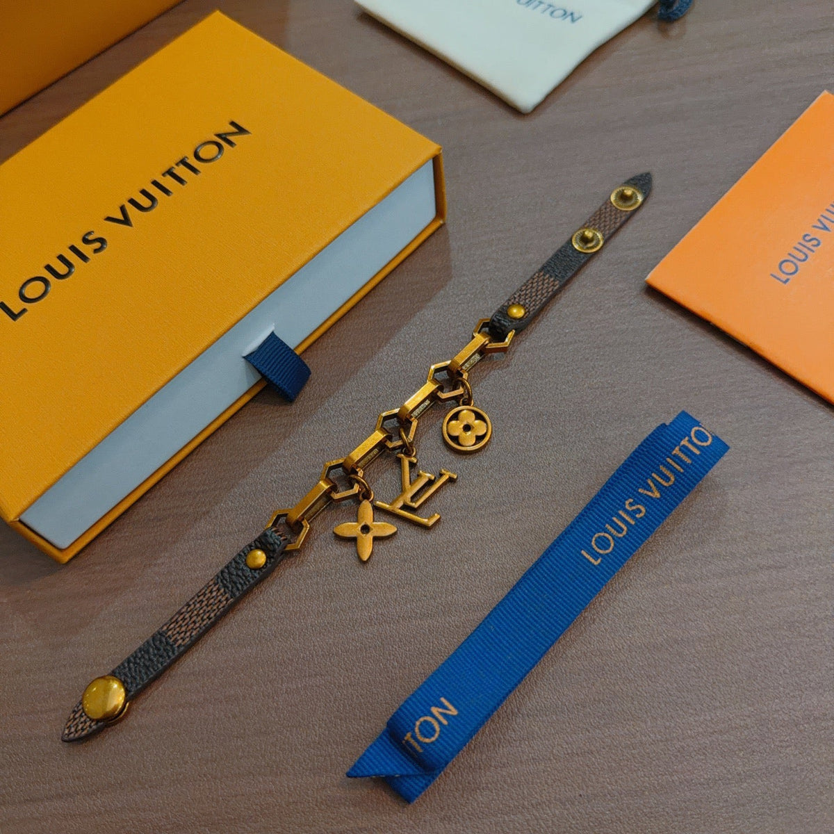 Martin Graham bracelet in polished metal-tone – main product view