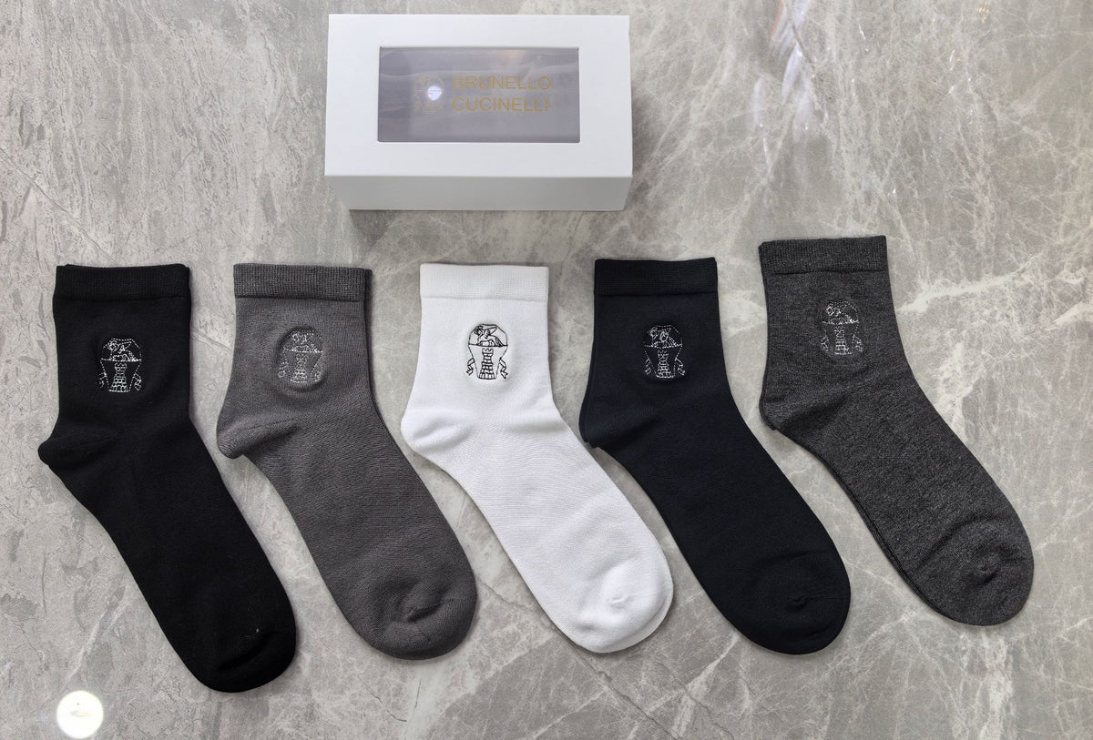 BC Business Mid-Calf Socks - 5-Pair Box