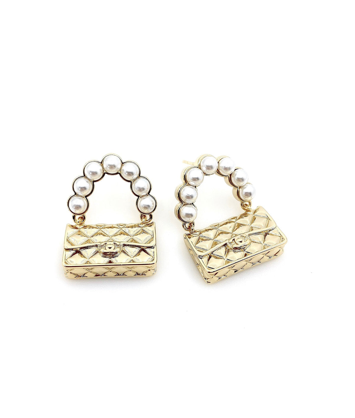 Martin Graham earrings in polished metal-tone – main product view