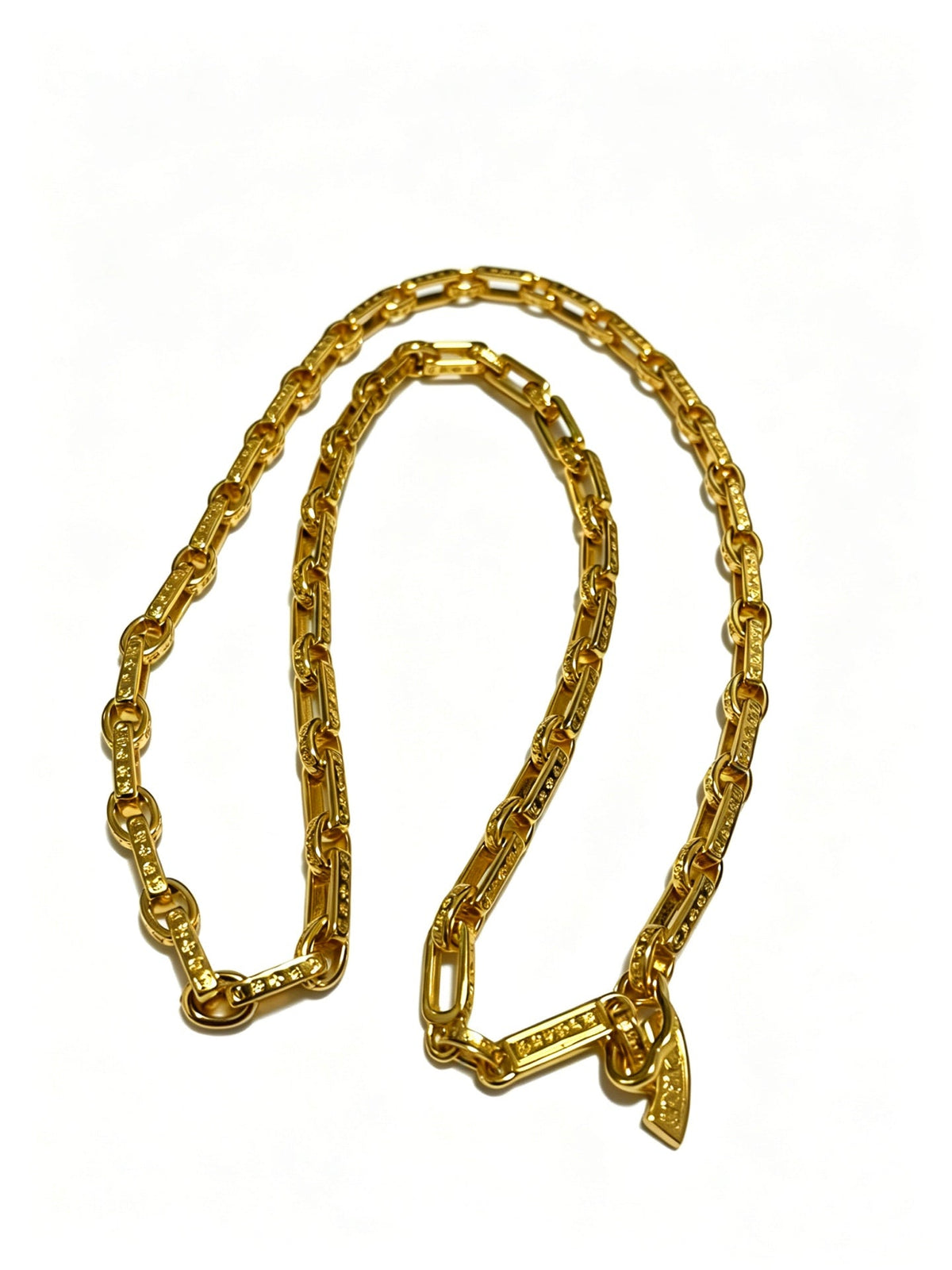 Martin Graham pendant necklace in polished metal-tone – main product view