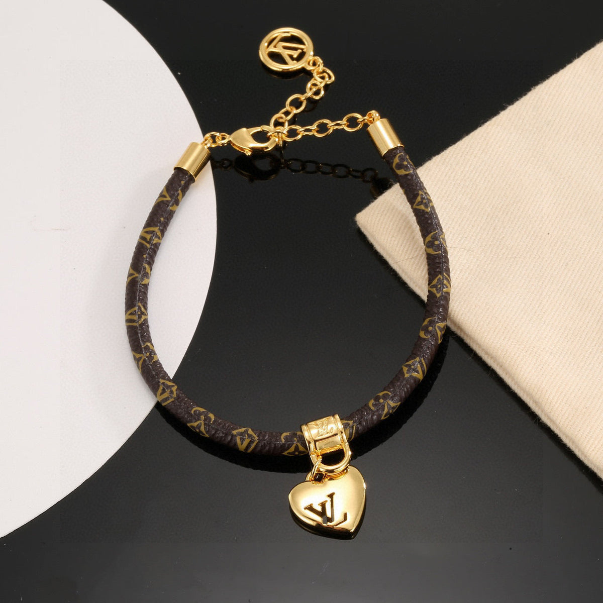 Martin Graham bangle in polished metal-tone – main product view