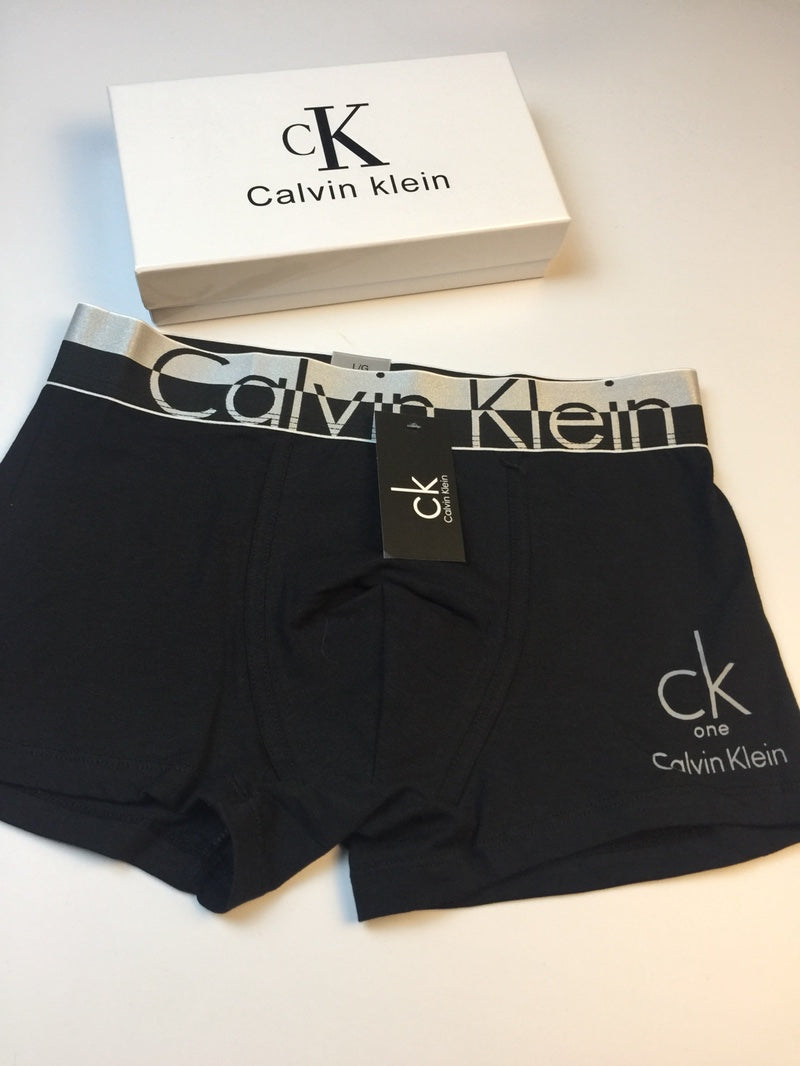Calvin Klein Cotton All-Over Monogram-Style Graphics Men's Boxer Briefs - 3-Piece Box