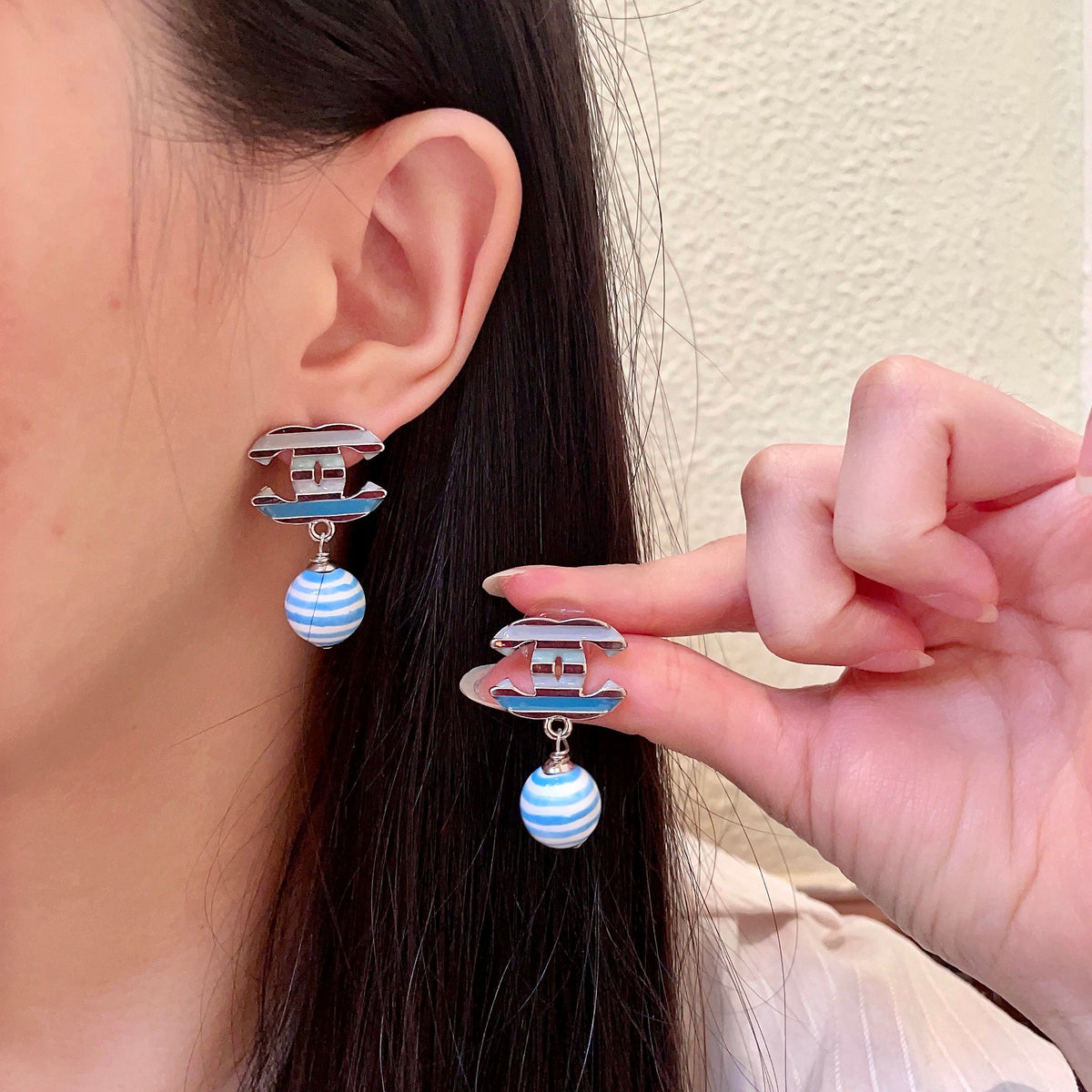Martin Graham earrings in polished metal-tone – main product view