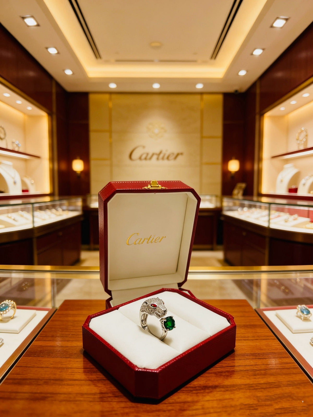 Martin Graham ring in polished metal-tone – main product view