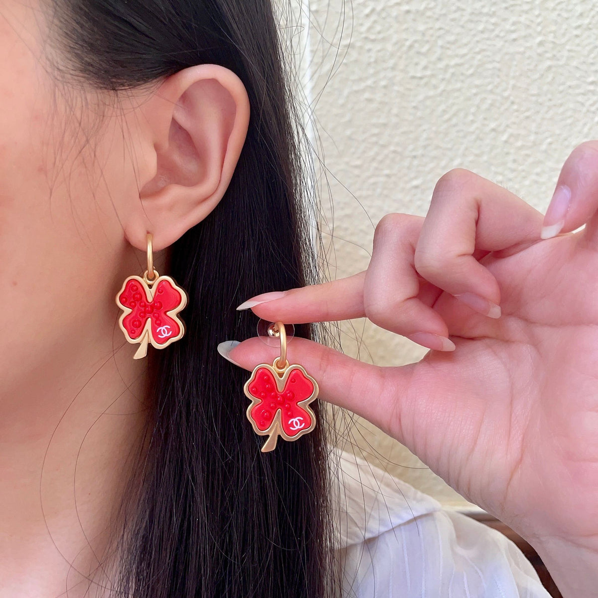 Martin Graham earrings in polished metal-tone – main product view