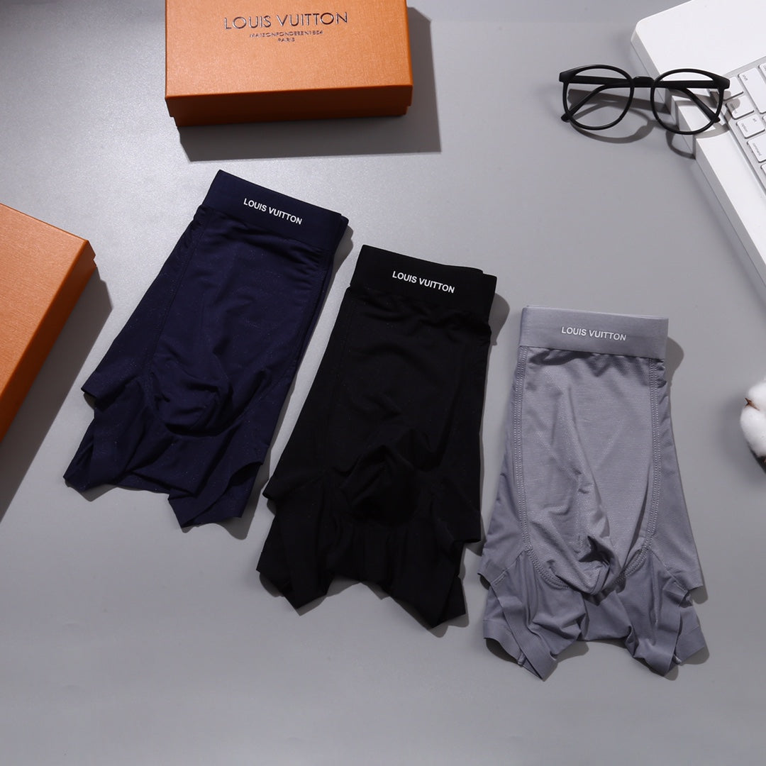 Louis Vuitton Small Patch Men's Boxer Briefs - 3-Piece Box