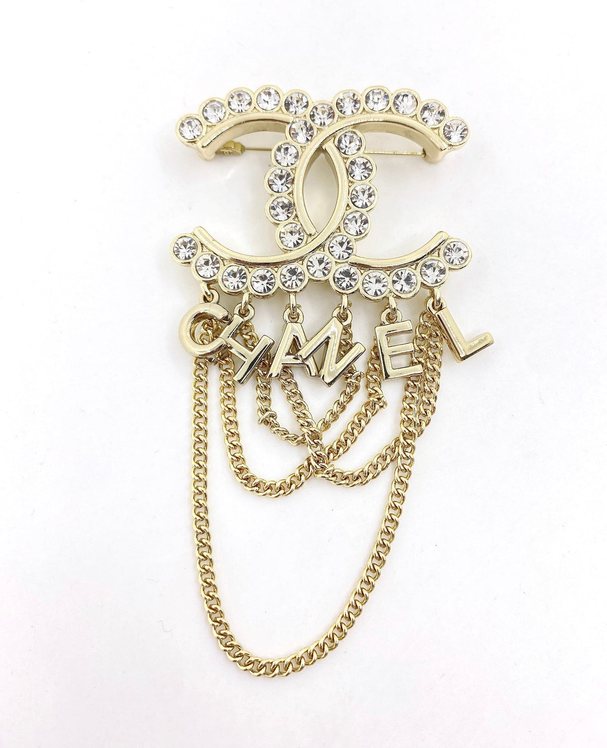 Martin Graham brooch in polished metal-tone – main product view