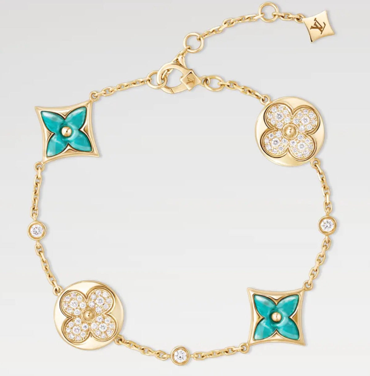 Martin Graham bracelet in polished metal-tone – main product view