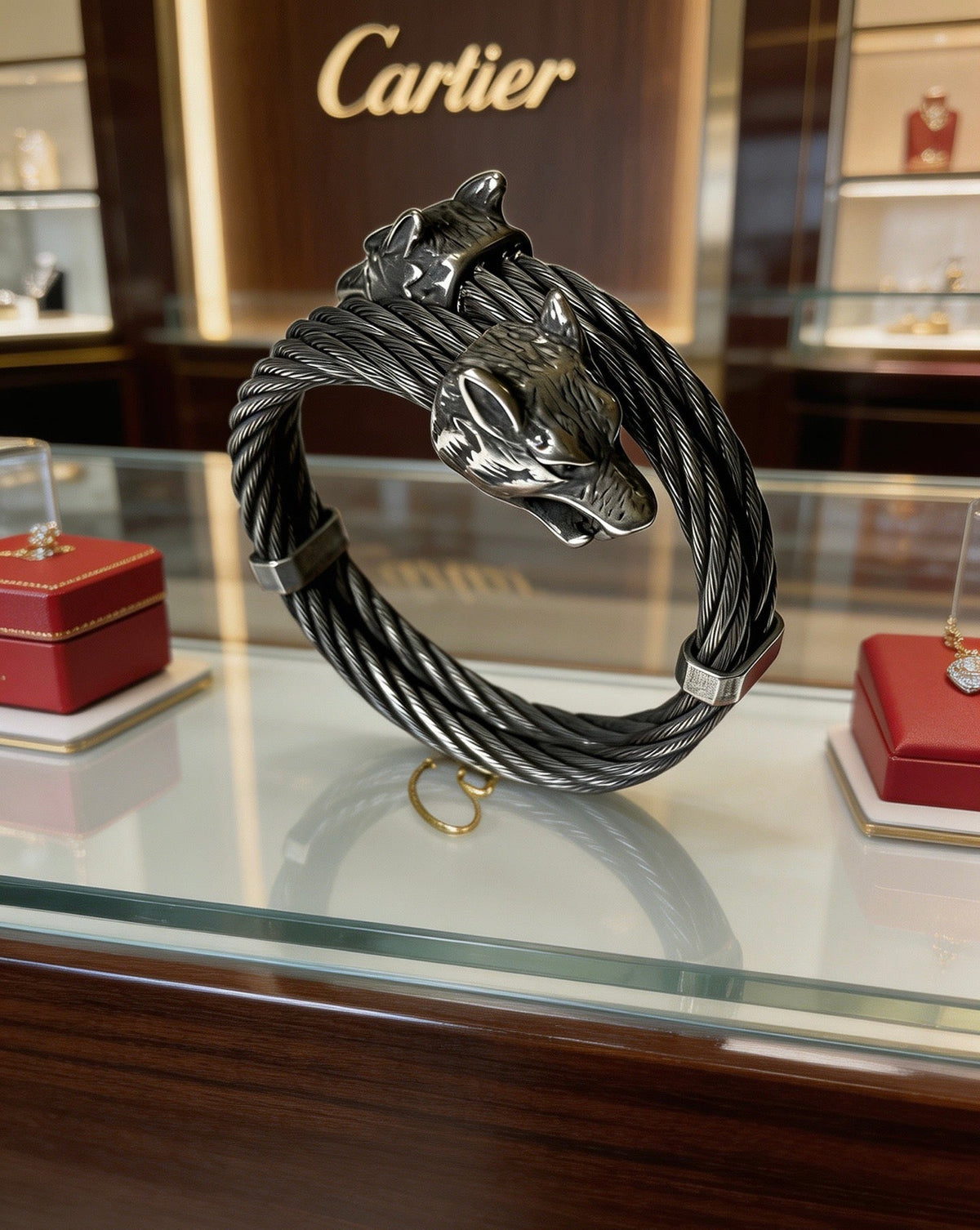 Martin Graham bracelet in polished metal-tone – main product view