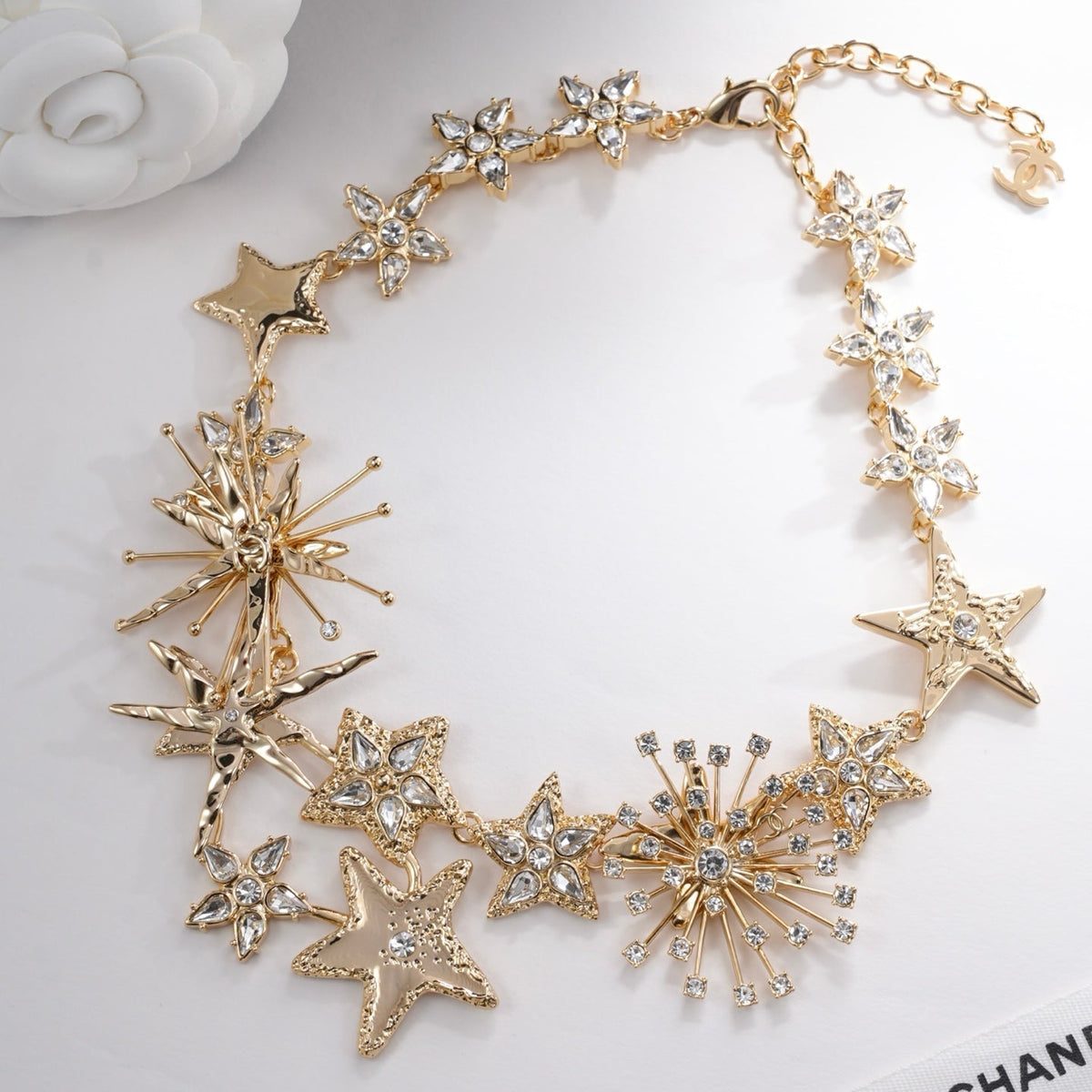Martin Graham pendant necklace in polished metal-tone – main product view