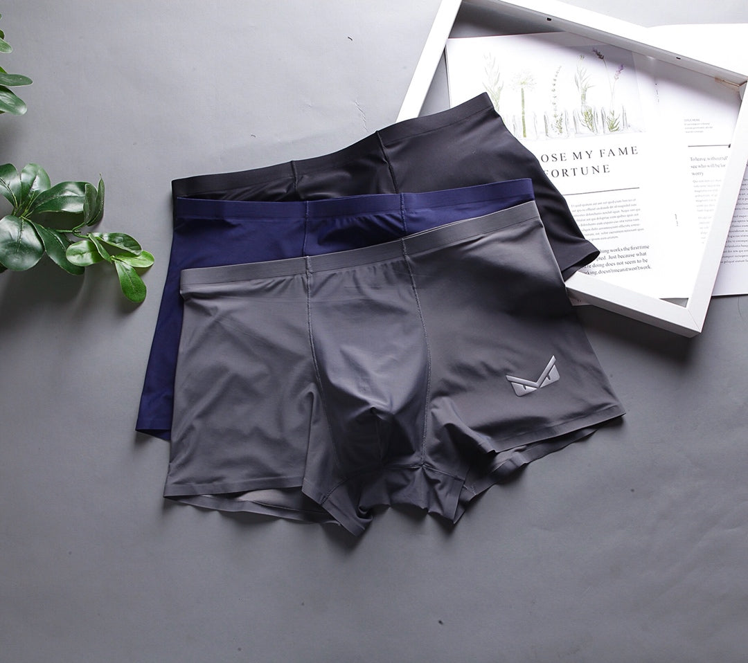 Fendi Goat-milk silk Small Eye Men's Boxer Briefs - 3-Piece Box