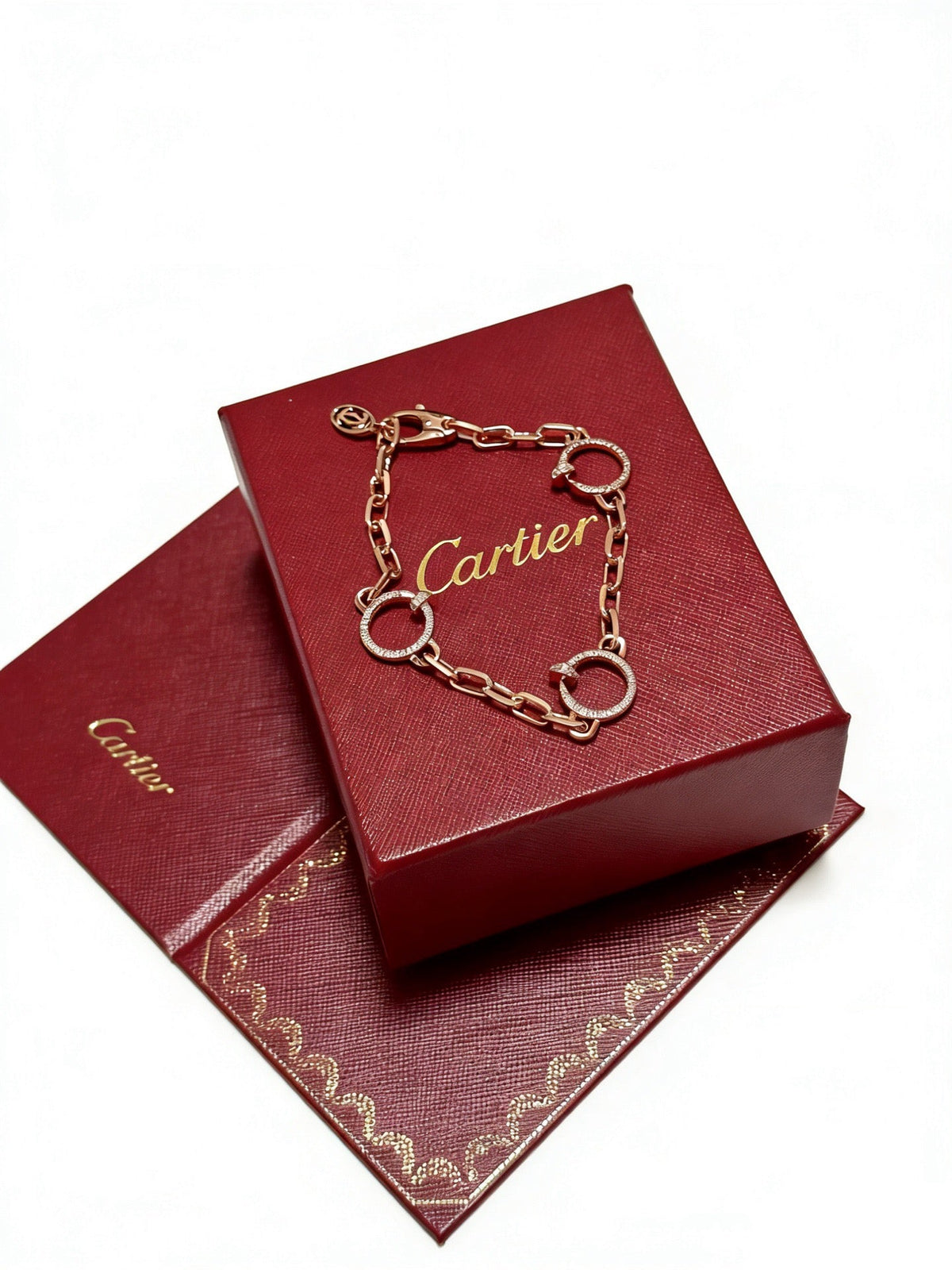 Martin Graham bracelet in polished metal-tone – main product view