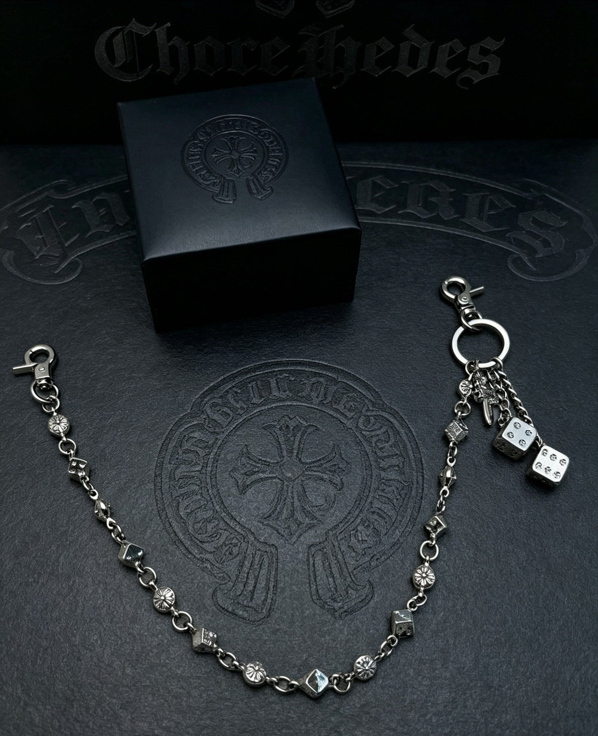 Martin Graham pendant necklace in polished metal-tone – main product view