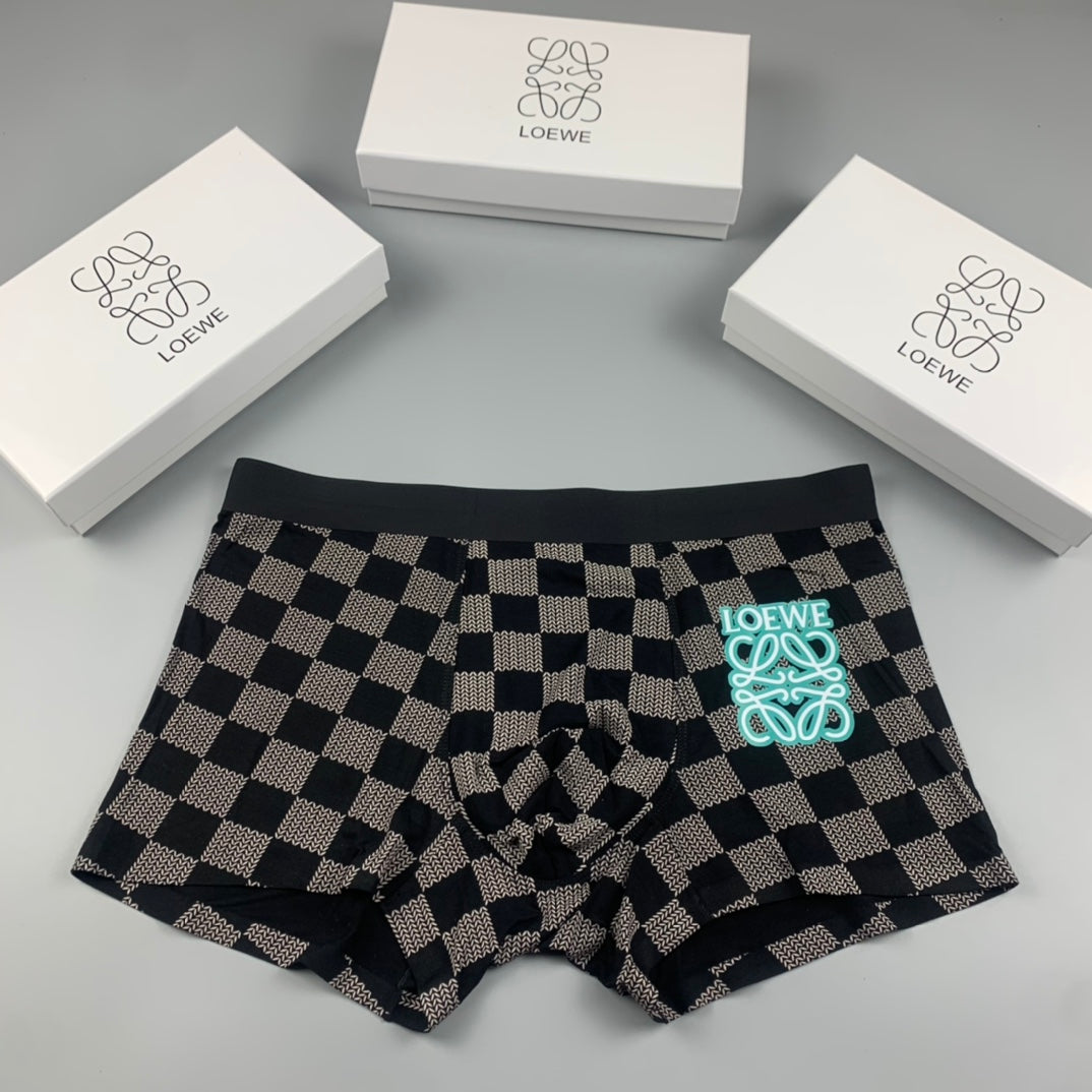 Loewe Modal Men's Boxer Briefs - 3-Piece Box