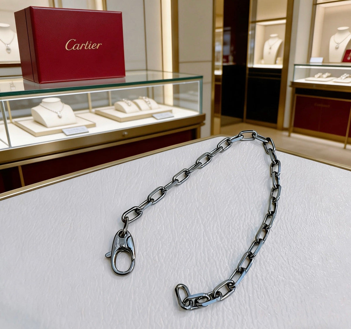 Martin Graham bracelet in polished metal-tone – main product view