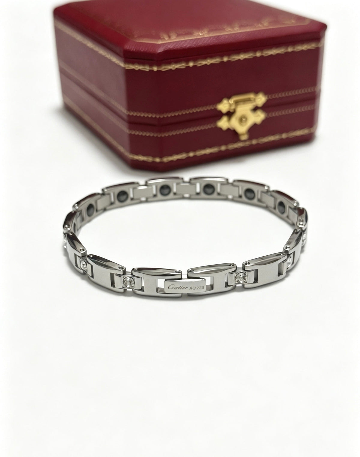 Martin Graham bracelet in polished metal-tone – main product view