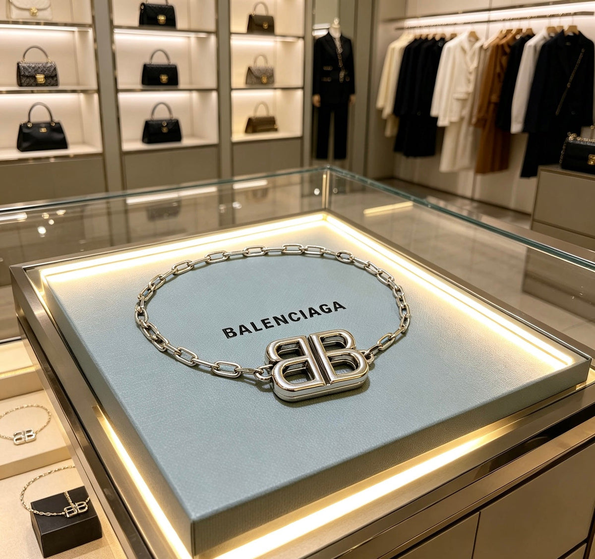 Martin Graham bracelet in polished metal-tone – main product view