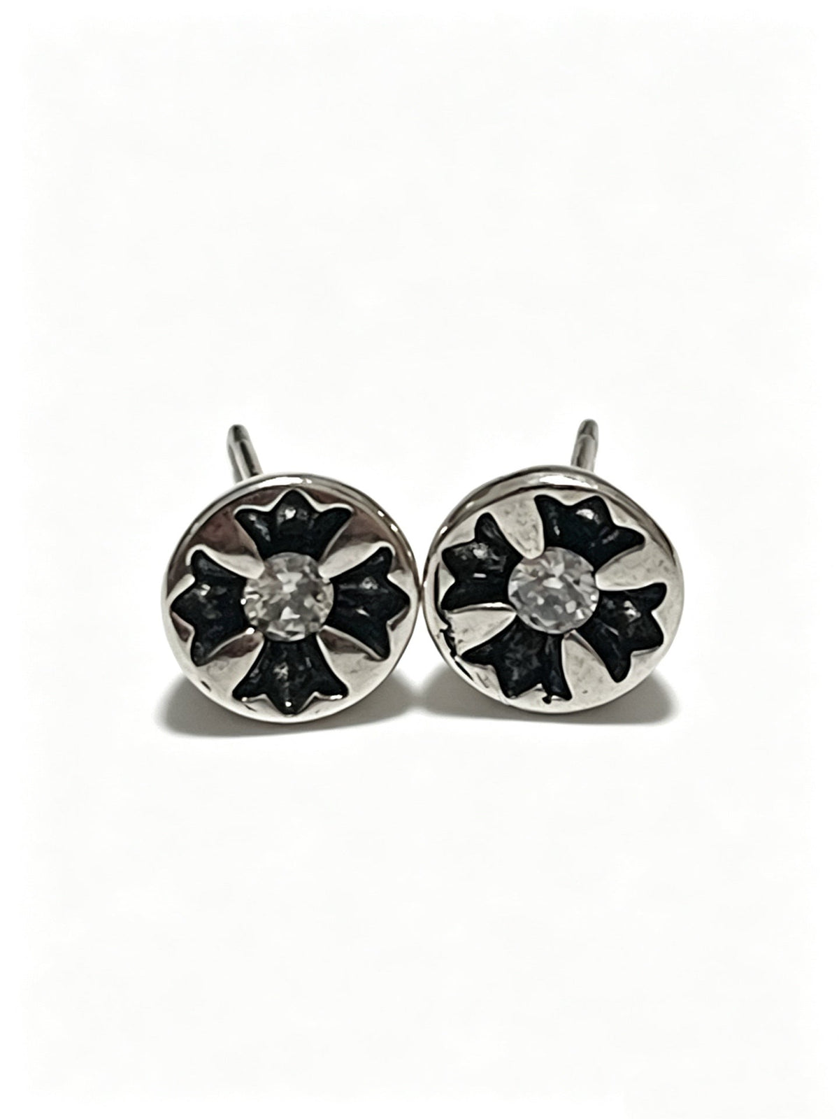 Martin Graham earrings in polished metal-tone – main product view