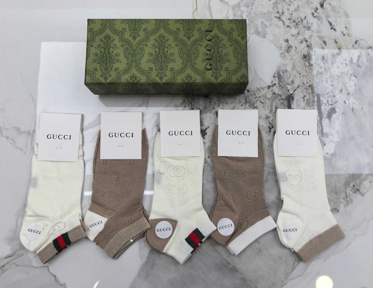 Gucci Modal Socks – 5-Pair Pack