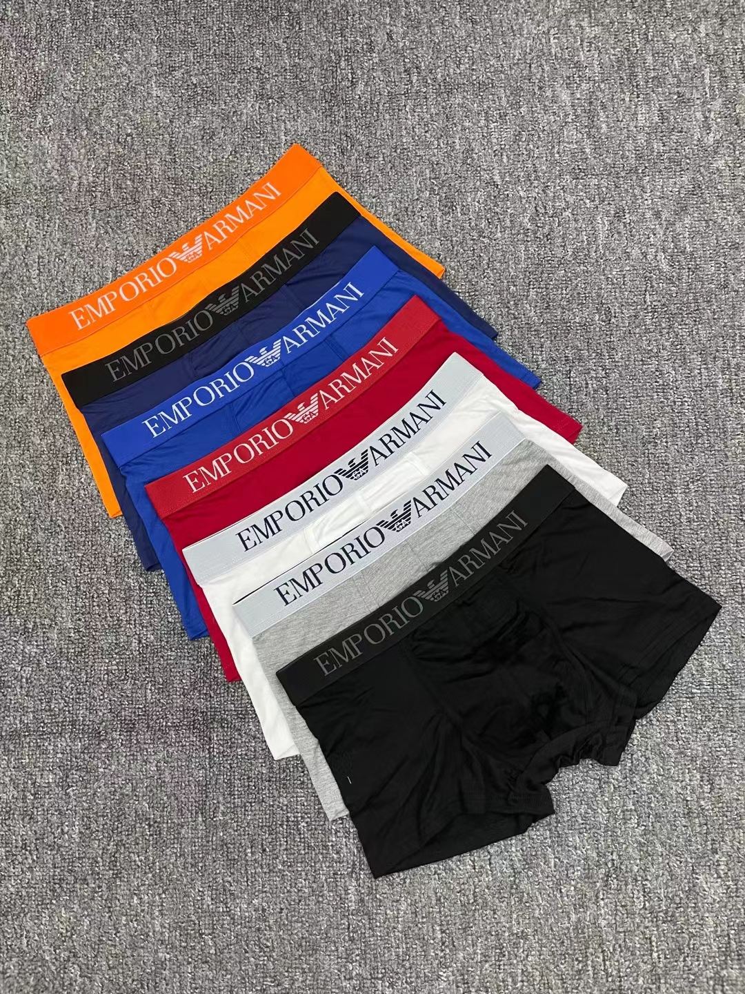 Emporio Armani Classic Ankle Socks - 3-Pair Box