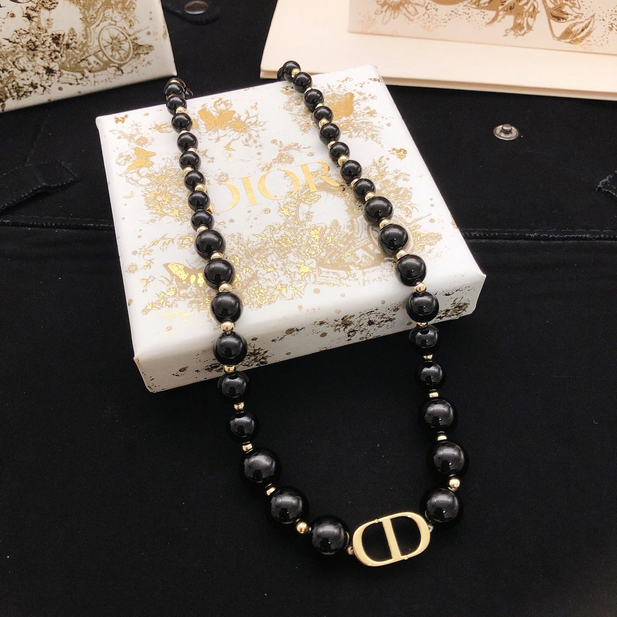 Martin Graham pendant necklace in polished metal-tone – main product view