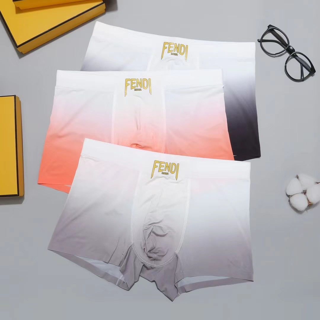 Fendi Gradient Men's Trunk Underwear - 3-Piece Box