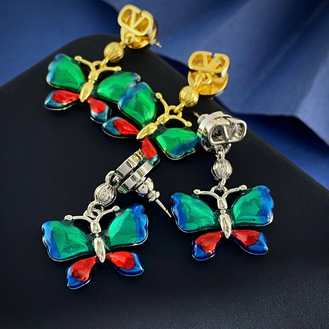 Martin Graham stud earrings in polished metal-tone – main product view