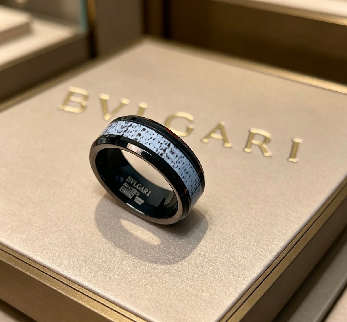 Martin Graham ring in polished metal-tone – main product view