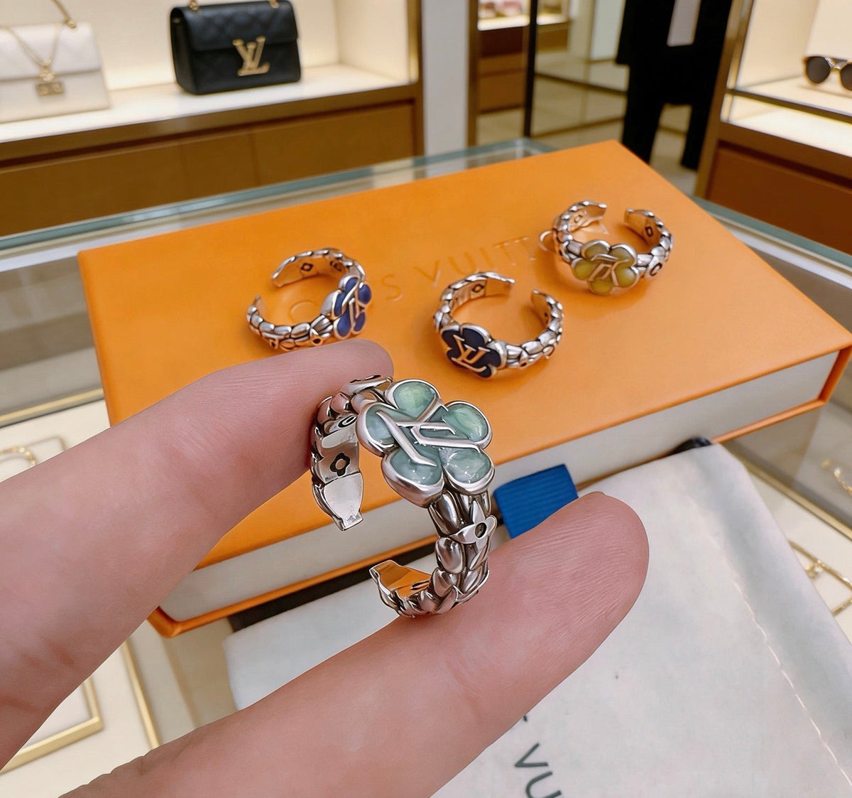Martin Graham ring in polished metal-tone – main product view